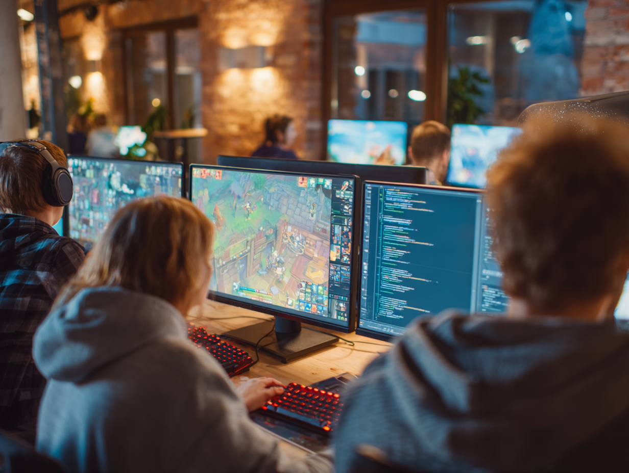 Game development workspace